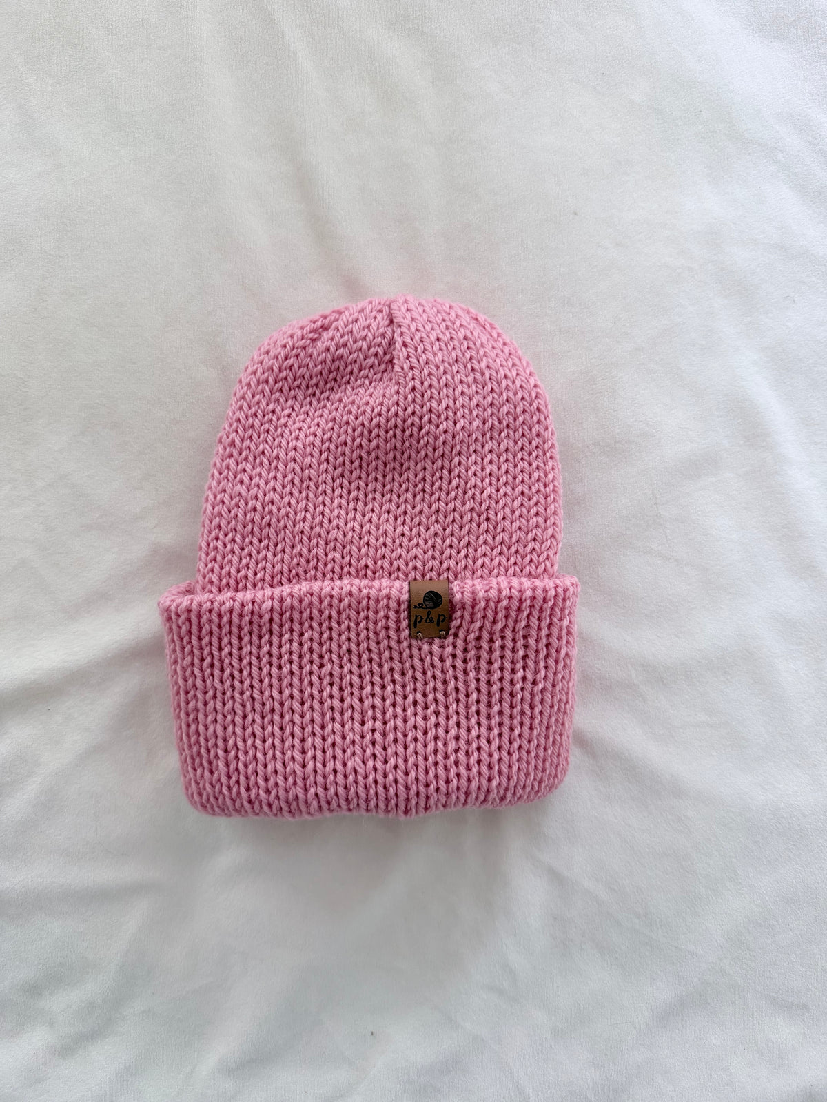 Ready-to-Ship Adult Alpine Beanie | Rose Pink