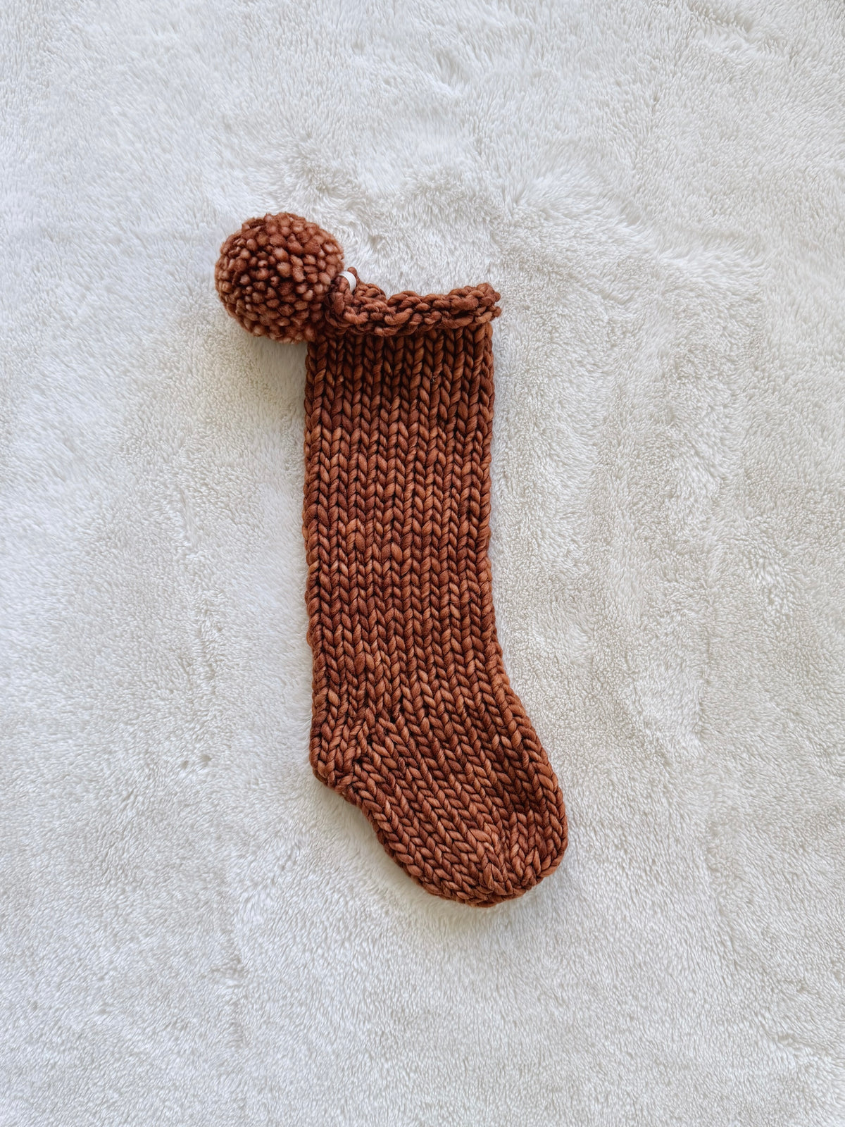 Heritage Denali Stocking | Caramel