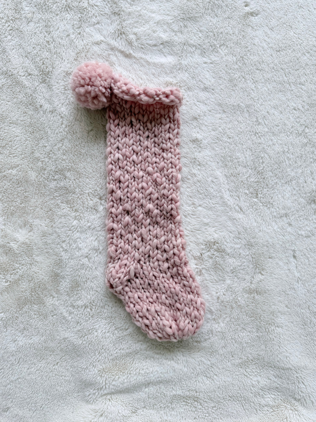 Hand Knit Christmas Stocking | Talkeetna