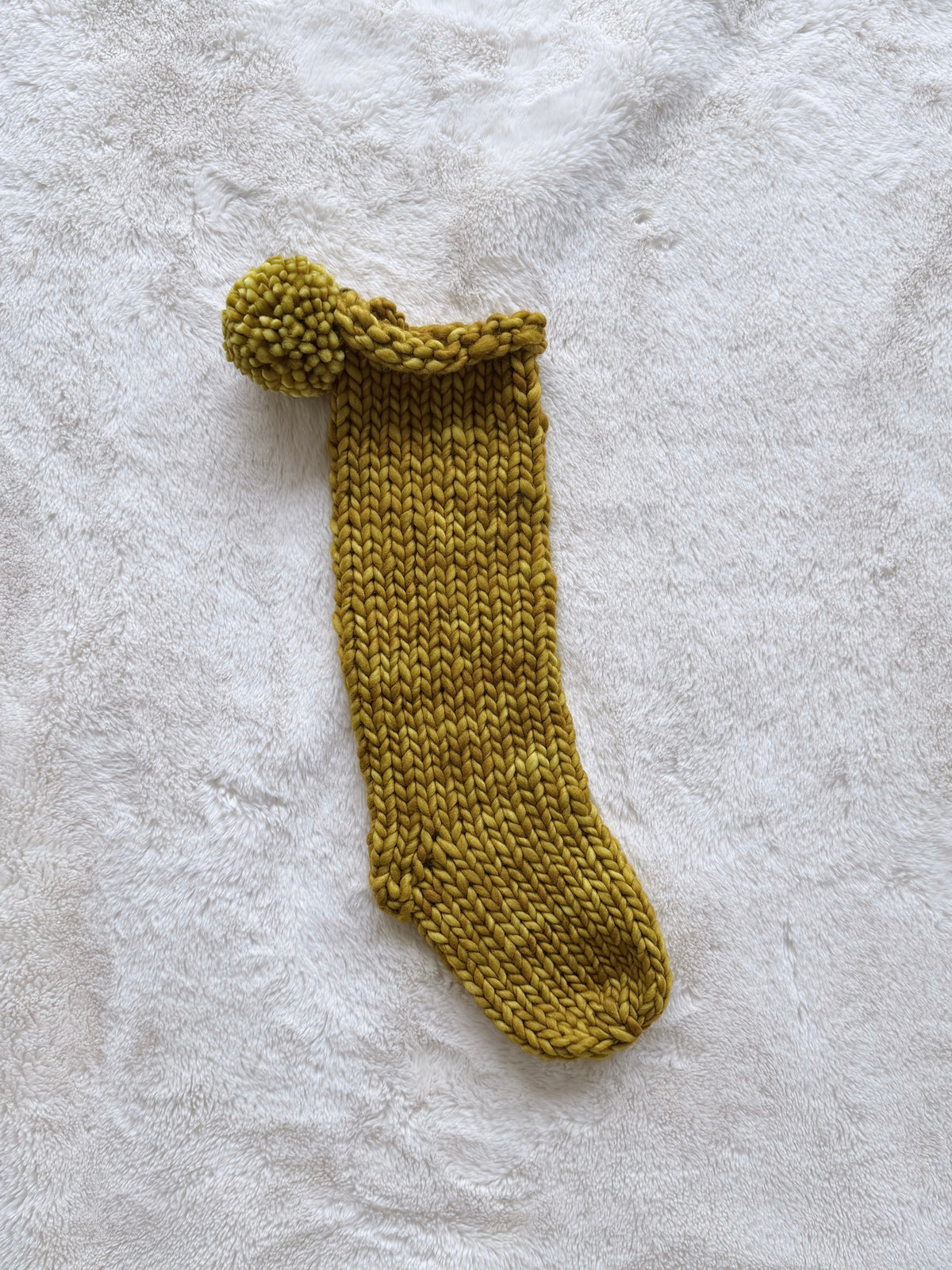 Hand Knit Christmas Stocking | Chugach