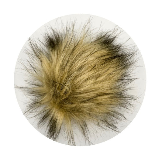 Golden pompom for the hat you make!