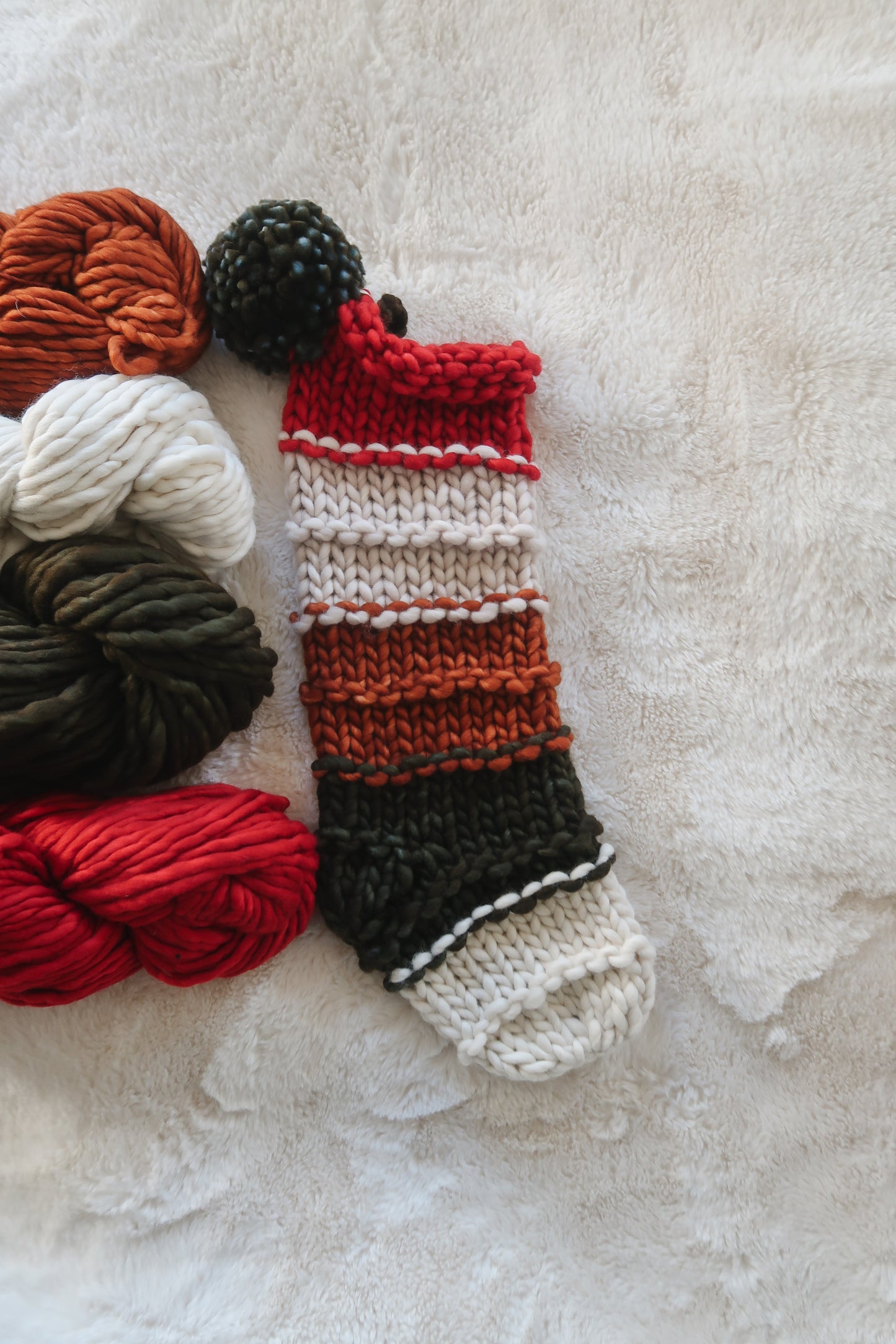 Five-Color Heirloom Stocking | Choose Your Colors