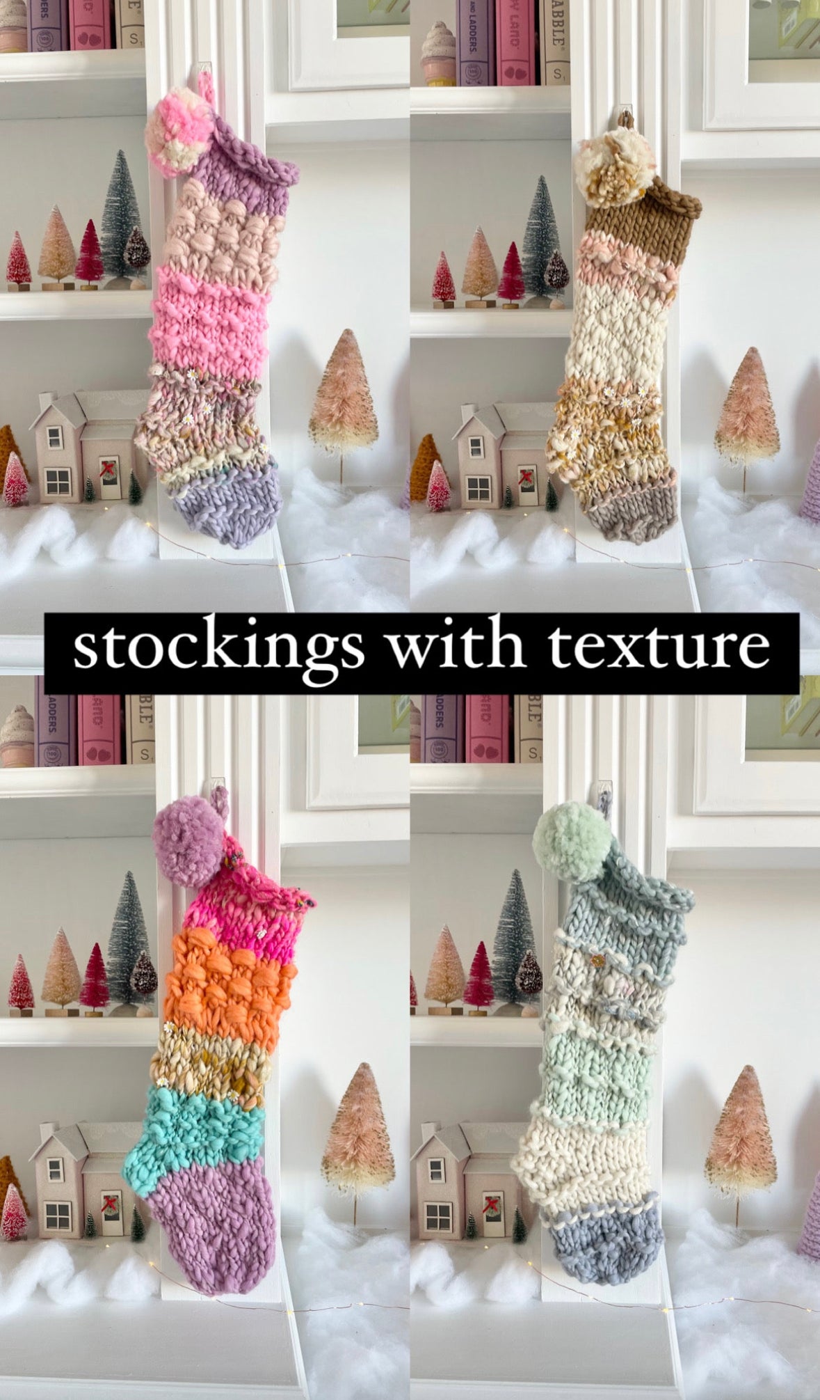 Design Your Own CLASSIC Christmas Stocking PRE ORDER – Pine & Poppy
