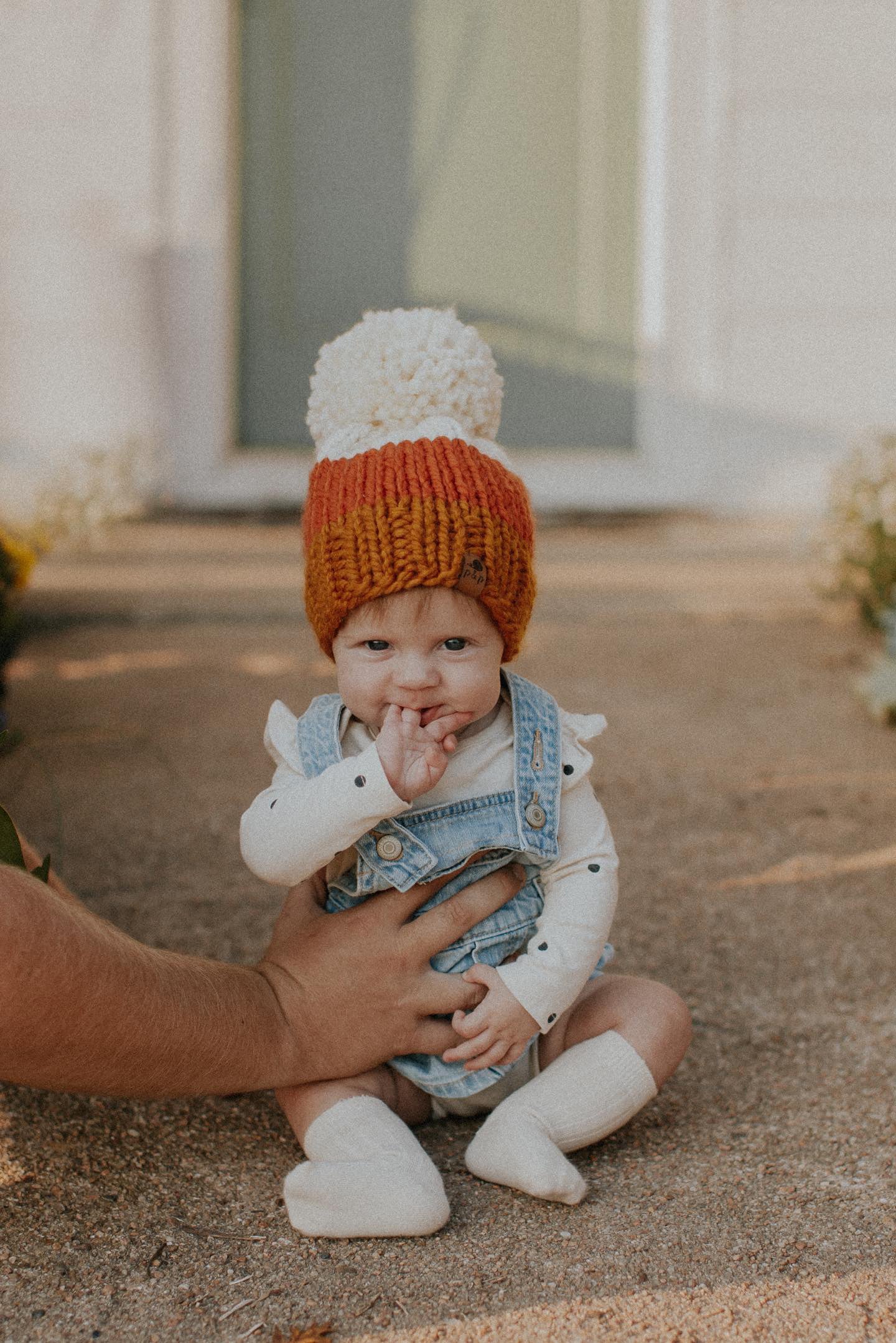 Candy Corn Hat Ready to Ship