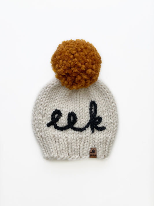 Embroidered Eek Hat