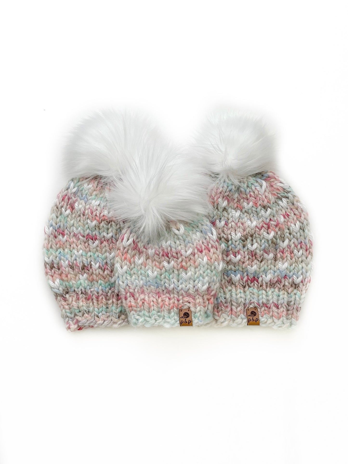 Mini Heart Knit Hat