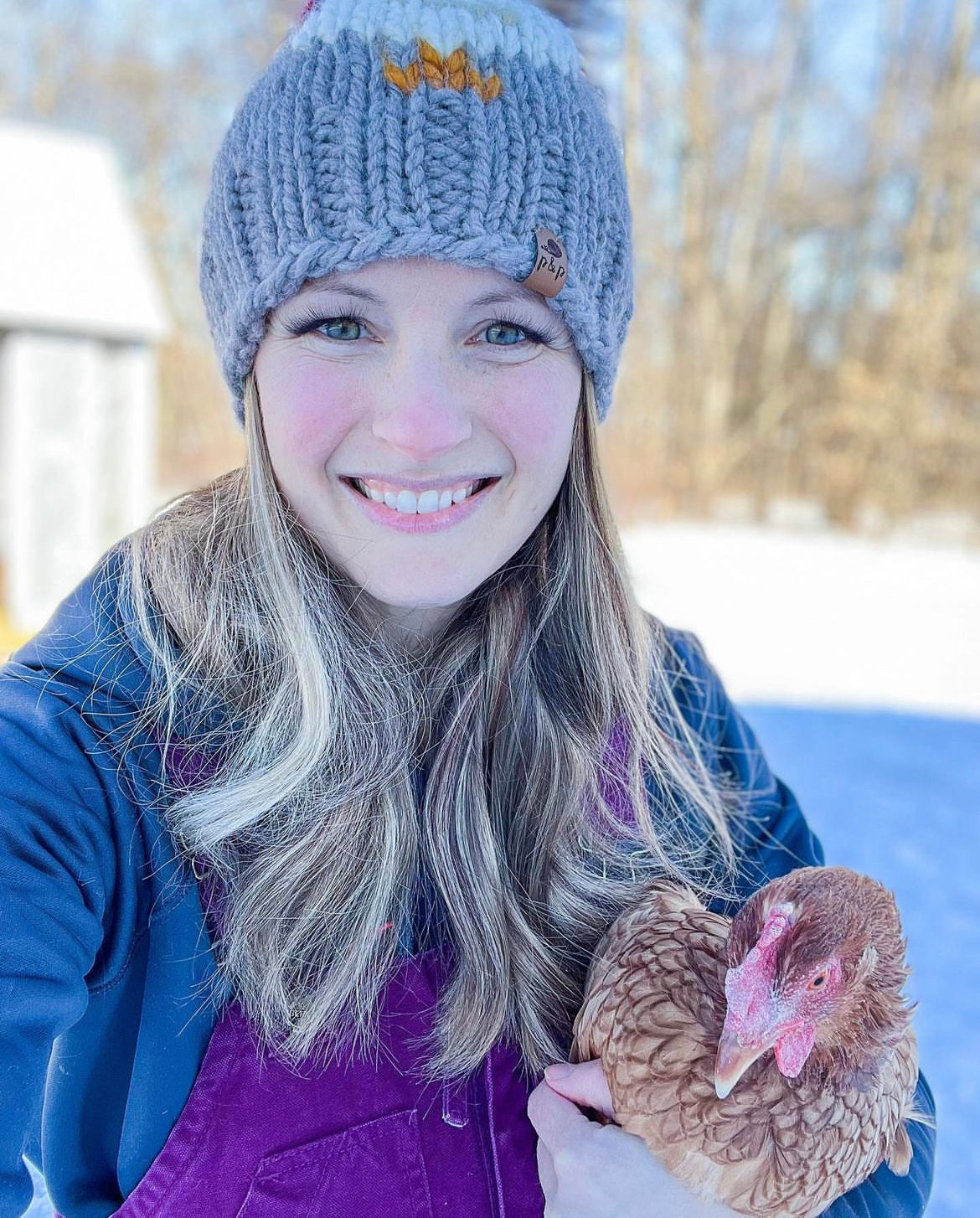 Crazy Chicken Lady Hat